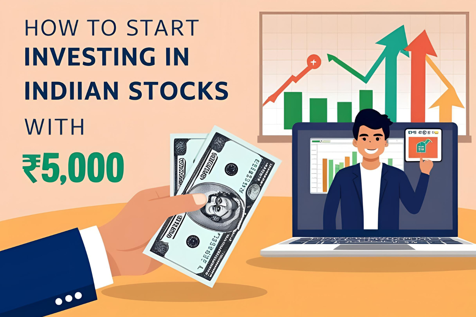 Start Investing in Indian Stocks with ₹5,000